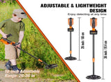 Metal Detector for Kids, 150mm, Waterproof Search Coil with LCD Display, Adjustable 660.4-914.4 mm V952-YJSJSTCQYC62692CKV0
