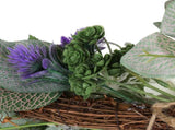 Lavender Wreath Artificial Lavender Floral Wreath for Wedding Party Wall Window Backdrop Home Decor V1294-YM0715-211101QY03-2