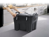 Insulated Food Carrier, 30L Capacity, Stackable Catering Hot Box with Stainless Steel Barrel, Top V952-SPBWXHSBWT30LBMYXV0