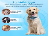 Smart Anti-Bark Collar for Dogs Rechargeable, IP67 Waterproof, HD Color Screen, 4 Safe Modes V1107-CS-CSBZNXGQ