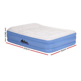 Weisshorn Air Mattress Queen Inflatable Bed 46cm Air bed AMAT-PLO02-46-Q-WHBL