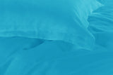 1000TC Tailored Double Size Light Blue Duvet Quilt Cover Set V493-D-10