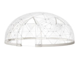 Garden Dome Tent, 3.6 x 2.2 m Outdoor Clear Bubble Tent for 4-7 Person, Weatherproof Geodesic Dome V952-TMXKZP12YCPV91GAO001V0