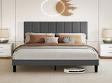 Levede Bed Frame Upholstered Platform Mattress Base Double BF1079-D-AU