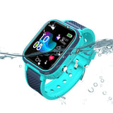 4G Kids Smart Watch with GPS Tracker Water-resistant Kids Cell Phone Watch -Green V1263-JX-7691-3