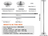 Professional Dancing Pole, Spinning Static Dancing Pole Kit, Portable Removable Pole, 45mm V952-DBDJYXYS8210L8YBQV0