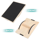 Wooden Board for Adults - Core Strength, Stability, Coordination, Yoga Fitness Trainer for V1366-AZ2-W-22470