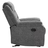 Fabric glider recliner V178-67286