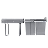 Pullout Trash Can for Kitchen Cabinets, 201010L Double Sink Garbage Waste Recycling Bin, V952-CFLJTDTHSST4PX1IZV0