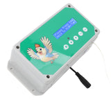 Chicken Coop Door Controller IP44 Waterproof Timer Remote Control Dual Power Supply Automatic V1294-YM0901-3111240088312