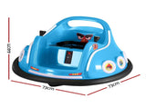 Kids Ride On Car Bumper Electric Toys Cars Light Remote Angry Birds Sticker Blue RCAR-BUMPER-BU