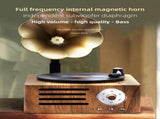 Vintage Gramophone Bluetooth Speaker - Retro Wireless Music Player with Classic Design V888-ELOSUNG33148