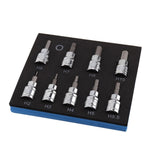 9pcs Allen Key Sockets Hex Bit Socket Set 3/8" Drive Drill Metric Tools 2-10mm V201-EBP0035AU