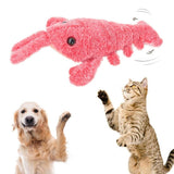 Floppy Lobster Interactive Dog Toy 2024 Funny Interactive Dog Dog Toy Jumping Moving Dog Toys For V1369-AZ3-W-11968