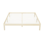 Artiss Bed Frame King Size Wooden Base Mattress Platform Timber Pine BRUNO WBED-BRUNO-K-WD-AB