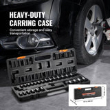 Impact Sockets Set 29pcs 6-Point 3/8in Drive Bit Ratchet Tool Kit Case V952-CJTTZJ1CRV299EO2EV0