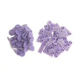 1-100 Cattle Number Ear Tags 5x2cm Purple Cow Sheep Pig Small Livestock Labels V238-SUPDZ-31398962528336