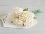 Artificial Flower Peony Fake Peony Artificial Peony Silk Peony Wedding Bouquet V1294-YM0901-JY23179-01