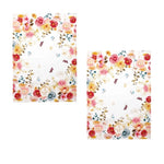 Ashdene Set of 2 Springtime Soiree Cotton Kitchen Tea Towels 50 x 70 cm V442-LDE-TEAT-SETOF2SPRINGTIMESOIREE-MULTI-RE