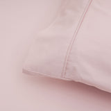 Accessorize 400TC Blush Bamboo Cotton Sheet Set 40cm Wall King Single V442-HIN-SHEETS-BAMBOOCOTTON40CM-BLUSH-KS