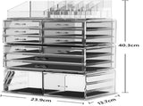 Makeup Cosmetic Organizer Storage with 12 Drawers Display Boxes V178-52588