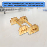 Wooden Parallette Bars Push Up & Dip Workouts V63-822501