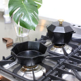 Cast-Iron Traditional Pot Pre-seasoned Non-stick 21cm V274-HA-MM-POT21-BK