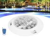 24LED Pool Light RGB Underwater Lamp with 12-Key Remote Control IP68 Waterproof 24W AC12V V1294-YM0718-3119200158511