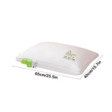 Soft & Comfortable Single Pillow Breathable Polyester Pillow with High Elasticity 65x40cm V1366-AZ2-W-11748