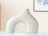 Minimalist Ceramic Vase Set Black V1107-CS-XDQSHP