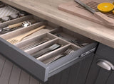 6 Pairs of 558.8mm Drawer Slides Side Mount Rails, Heavy Duty Full Extension Steel Track, Soft-Close V952-CZCJCTDG100LF91G5V0