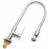Outdoor Kitchen Faucet 360 Degree Rotation Swivel Single Hole Single Lever Kitchen Faucet Cold Water V1189-LC-LY-00007