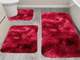 5Pc Bath Mats for Bathroom, Quick-Dry Bathroom Rugs Sets Washable Non-Slip Bath Mat Ultra Soft V1189-LWWAL-20260325-01093