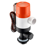 VEVOR Livewell Pump for Boat 12V 500 GPH Livewell Aerator Pump Straight 2 Inlets V952-CYHSB500GPHZPKUIQV9