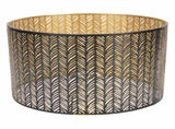 Metal Lampshade E14 E27 Iron Cylinder Shape Hollow Out Leaf Decorative Lamp Shade for Table Wall V1294-YM0901-3119250029211