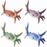 24X Japanese Cute Crab Pen Holder Weightlifting Crabs Penholderracket Storage Rack Gift Stationery V1369-AZ3-W-11516