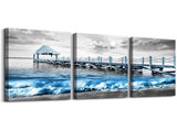 Wall Decorations For Living Room 3 Piece Framed Canvas Wall Art For Bedroom Office Wall Decor Black V1366-AZ2-W-18350