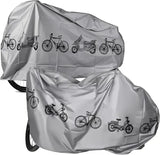 2 Pack PEVA Bicycle Covers with Waterproof Dust Protection and Velcro Straps for Outdoor or Garage V1189-LC-HW-00598