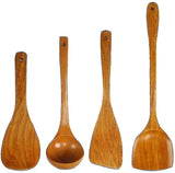 4 Pieces Kitchen Utensil Sets Wooden Cooking Utensil Set V1263-JX-1941