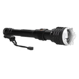 Strong Brightness LED Flashlight 5-Gear Zoom Emergency Flashlight for Outdoor USB Charging V1294-YM0901-3119210102111