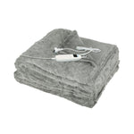 DreamZ Electric Throw Blanket Heated Timer Bedding Washable Warm Winter Plush GY ELBK1009-LG