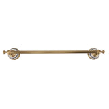 Towel Bar European Style Single Rod Hanging Bath Towel Holder Copper Towel Rack for Bathroom Toilets V1294-YM0706-3112230063912