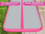 Powertrain Airtrack 20cm Thick 6m x 2m Inflatable Gymnastics Tumbling Mat Air Track - Pink IFM-0602-GYPK