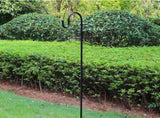 2pcs 48inch Outdoor Shepherd'S Hook, Heavy Duty Bird Feeder Post for Hanging Lanterns, Bird Feeders V1192-AZ-W-23091