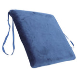 Supple Blue Polyester Stadium Seat Cushion for Tailgate and Picnic Use V1370-AZ4-17019