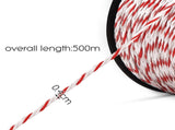 Giantz Electric Fence Poly Rope 2x 500M FIK-ROPE-500MX2