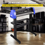 720mm Vinyl Cutter/Plotter Sign Cut Machine Software 20 Blades LCD Black V952-KZJ720JKDHLS00001V3