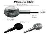 JWDX, 1 Grinding Woodworking Sphere Burr File Wood Carving Spherical Polishing Grinding for V1189-LWWAL-20260325-02194