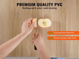 Plastic Table Cover, 42 x 60 Inch 1.5 mm Thick Frosted Table Protector, Rectangle PVC Desk Mat, V952-ZFXPVCZB42X6F49BKV0