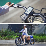 VALK Electric Fat Tyre Tricycle, 500W, Throttle, Hydraulic Disc Brakes, Alloy Frame, Suspension, V219-BIKETCVAF6WA